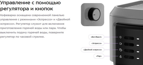 Изображение товара Кофеварка эспрессо Kitfort КТ-7523