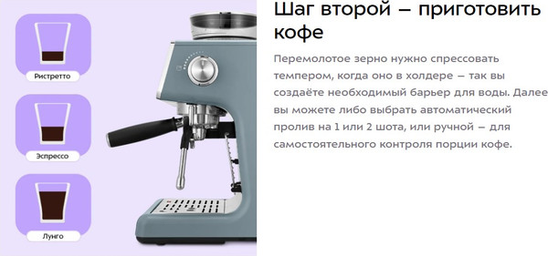 Изображение товара Кофемашина Kitfort КТ-7521