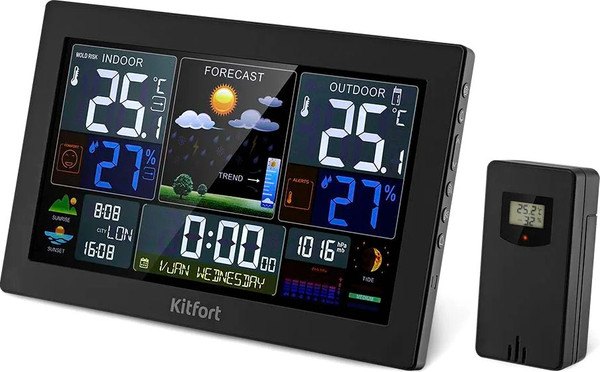 Изображение товара Метеостанция цифровая Kitfort КТ-3734
