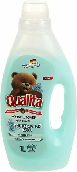Изображение товара Кондиционер для белья Qualita Кристальный бриз (1л)