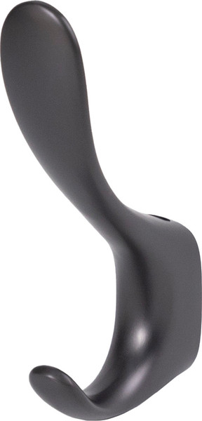 Изображение товара Крючок для одежды AKS Roma двухрожковый (графит)