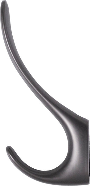 Изображение товара Крючок для одежды AKS Roma двухрожковый (графит)
