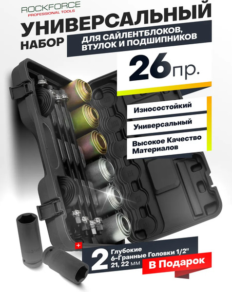Изображение товара Набор автоинструмента RockForce RF-933T1+2 (61 628)