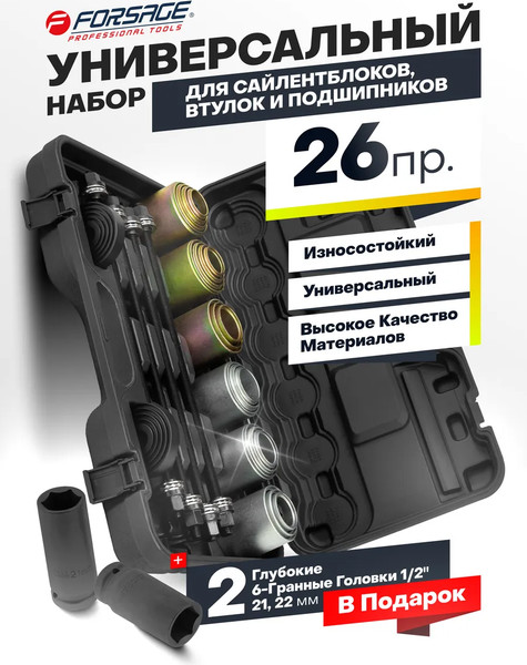 Изображение товара Набор автоинструмента Forsage F-933T1+2 (61 629)