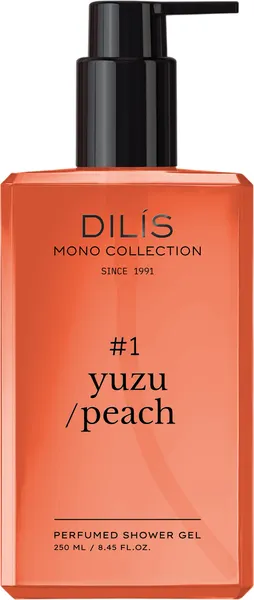 Изображение товара Гель для душа Dilis Yuzu/Peach Парфюмированный (250мл)