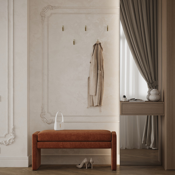 Изображение товара Крючок для одежды AKS Fix (брашированное золото)