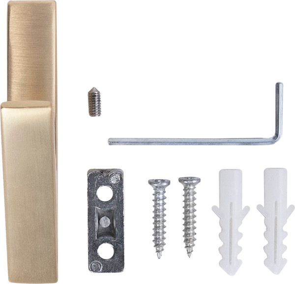 Изображение товара Крючок для одежды AKS Fix (брашированное золото)