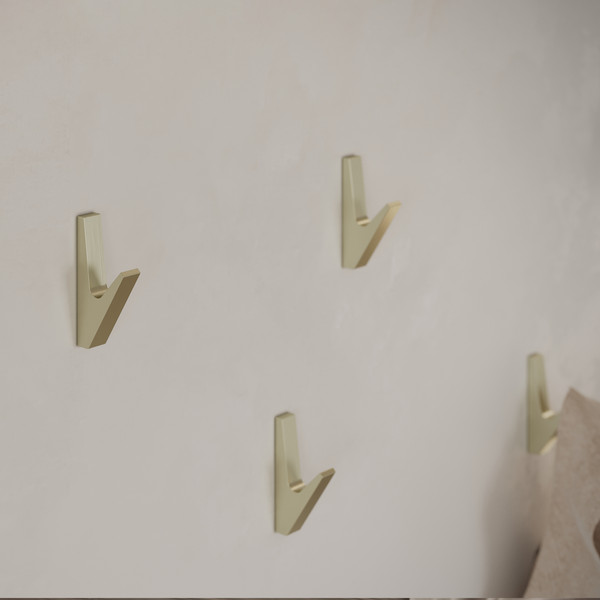 Изображение товара Крючок для одежды AKS Fix (брашированное золото)