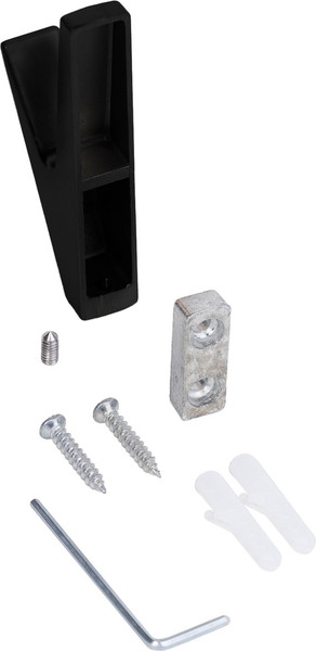 Изображение товара Крючок для одежды AKS Fix (черный матовый)