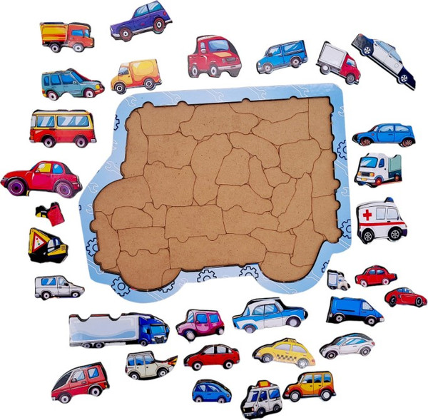 Изображение товара Развивающая игра Dream Woods Машинки / R-004