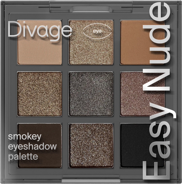 Изображение товара Палетка теней для век Divage Easy Nude Smokey eyeshadow palette