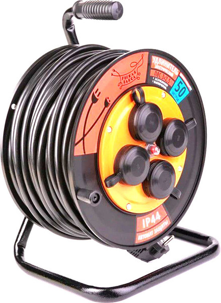 Изображение товара Удлинитель на катушке DEKRON УКП4404-9355