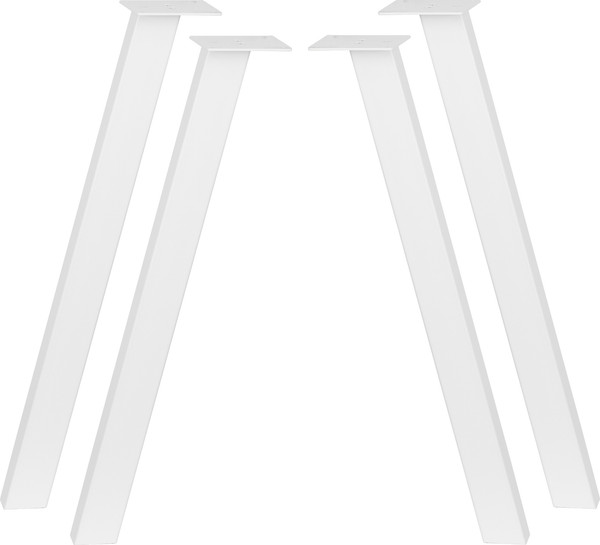 Изображение товара Комплект опор мебельных AKS LINK h710 (4 шт., белый)