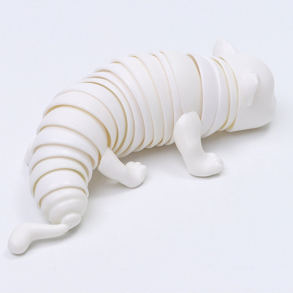 Изображение товара Игрушка антистресс Sima-Land Белый кот / 10443956