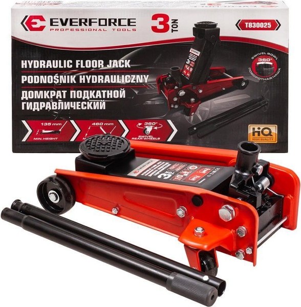Изображение товара Подкатной домкрат Everforce EF-T830025(61854)