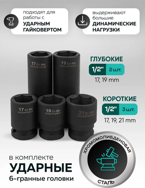 Изображение товара Универсальный набор инструментов RockForce RF-38841 Premium (62025)