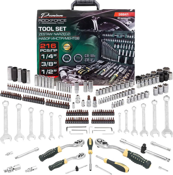 Изображение товара Универсальный набор инструментов RockForce RF-38841 Premium (62025)