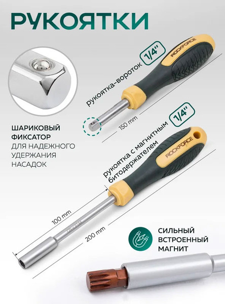 Изображение товара Универсальный набор инструментов RockForce RF-38841 Premium (62025)