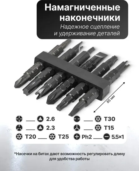 Изображение товара Отвертка Sigmatool 62 041 / 32807MR