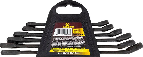 Изображение товара Набор ключей KingTul KT-5068 Black (62046)