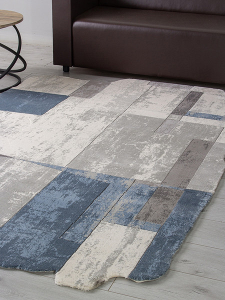 Изображение товара Ковер Karmen Hali Safir 00838T- STAN-GREY-BLUE (1.56х2.3)