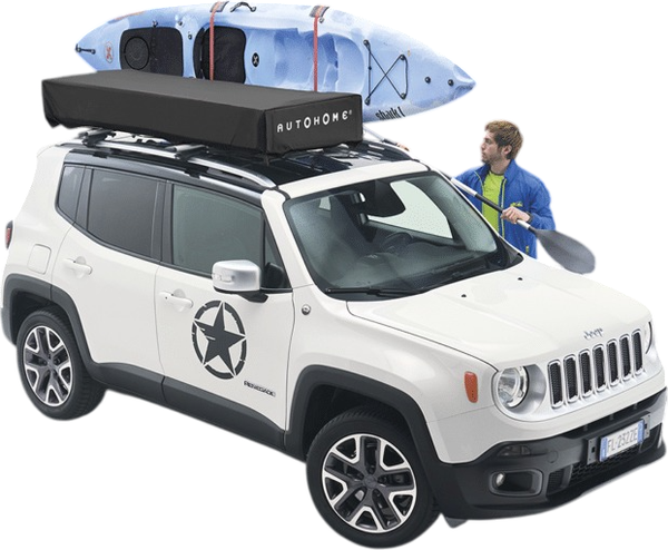 Изображение товара Палатка на крышу автомобиля Autohome Overcamp Medium / OGY/02 (карбон)