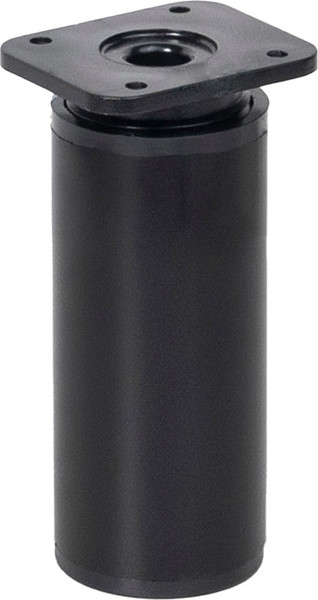 Изображение товара Опора мебельная AKS Dap-77 h100 с регулировкой (черный матовый)