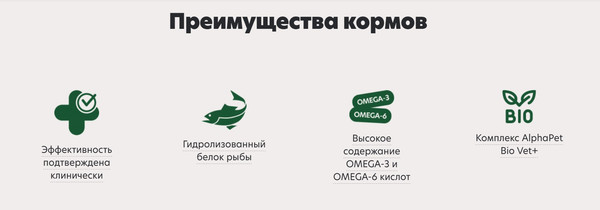 Изображение товара Сухой корм для кошек AlphaPet Vet Diet Hypoallergenic / 191329 (400г)