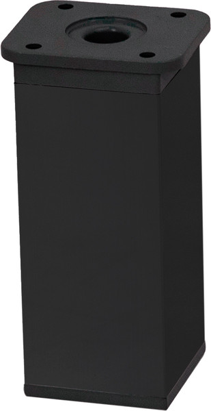 Изображение товара Опора мебельная AKS Dakp-27 h100 с регулировкой (черный)