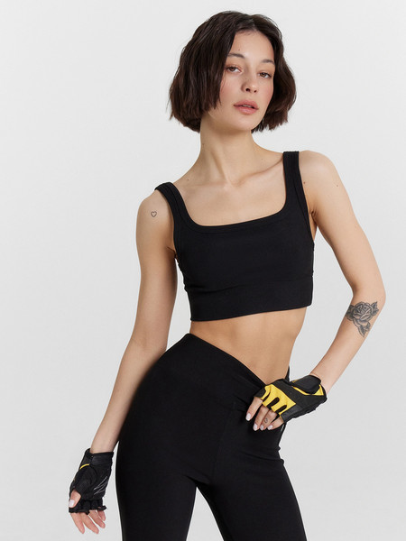 Изображение товара Топ спортивный Mark Formelle 302916 (р.164/170-84-90, черный)