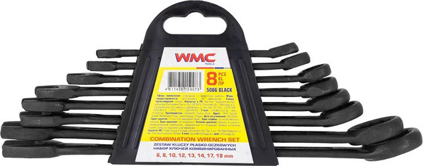 Изображение товара Набор ключей WMC Tools WMC-5086 Black (62049)