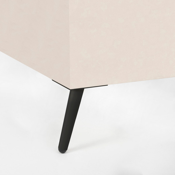 Изображение товара Опора мебельная AKS конусная h150 наклонная (черный)