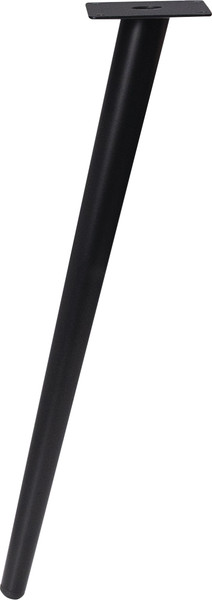 Изображение товара Опора мебельная AKS конусная h720 наклонная (черный)