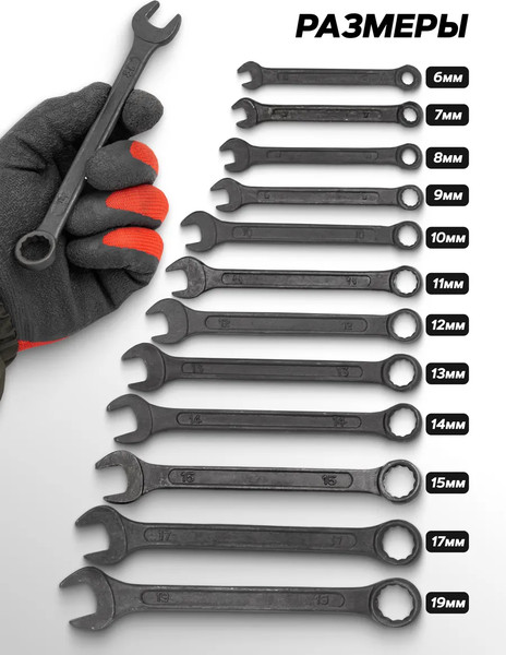 Изображение товара Набор ключей WMC Tools WMC-5124MP Black (62 051)