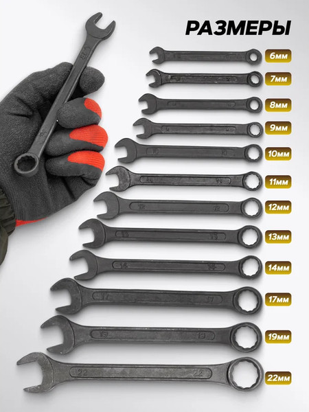 Изображение товара Набор ключей KingTul KT-5123MP Black (62052)