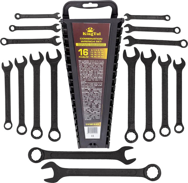 Изображение товара Набор ключей KingTul KT-5161MP Black (62056)