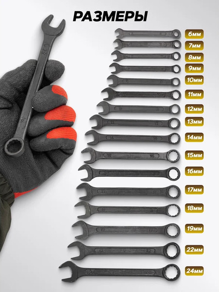 Изображение товара Набор ключей KingTul KT-5161MP Black (62056)