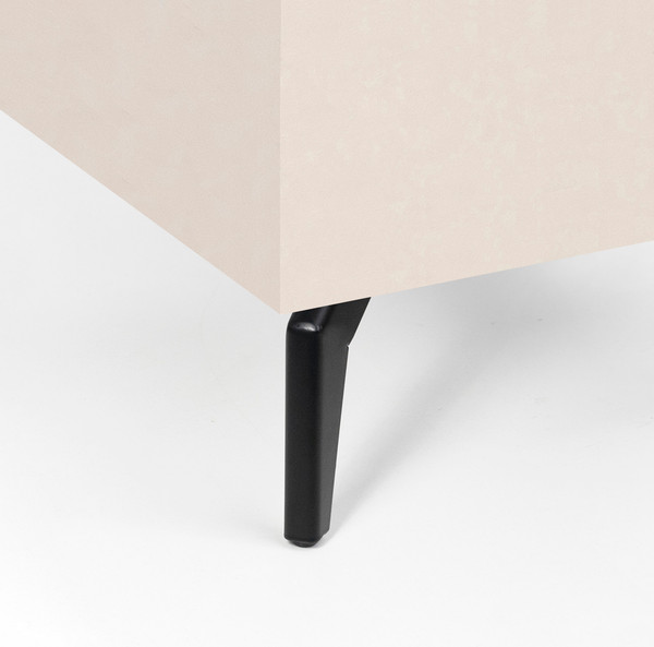 Изображение товара Опора мебельная AKS Bonda h150 (черный матовый)