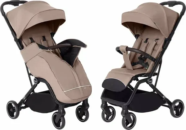 Изображение товара Детская прогулочная коляска Baby Tilly Jet CRL-1410 (бежевый)