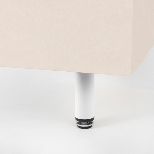 Изображение товара Опора мебельная AKS D-100 h100 с регулировкой (белый)