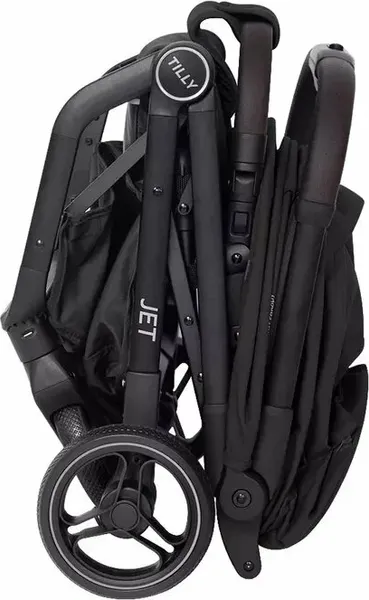 Изображение товара Детская прогулочная коляска Baby Tilly Jet CRL-1410 (черный)