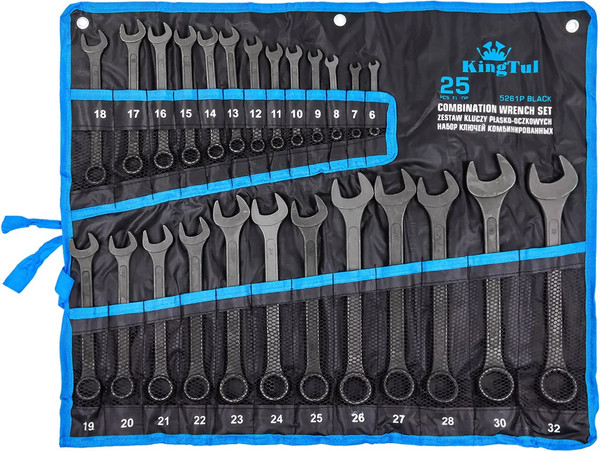 Изображение товара Набор ключей KingTul KT-5261P Black (62062)