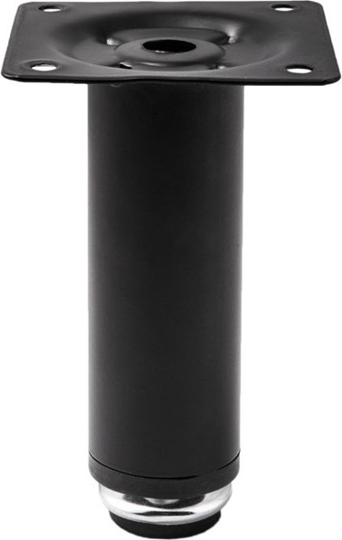 Изображение товара Опора мебельная AKS D-100 h100 с регулировкой (черный)