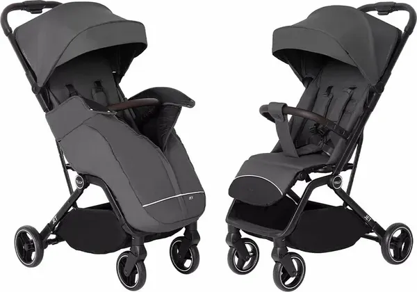Изображение товара Детская прогулочная коляска Baby Tilly Jet CRL-1410 (серый)