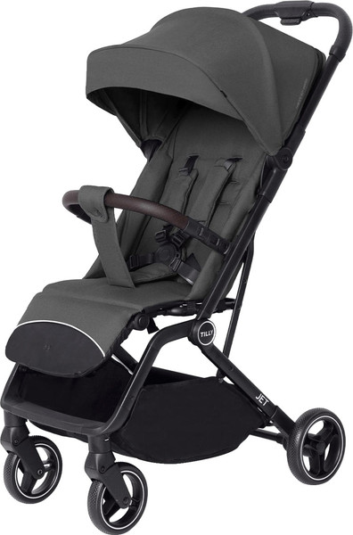 Изображение товара Детская прогулочная коляска Baby Tilly Jet CRL-1410 (серый)