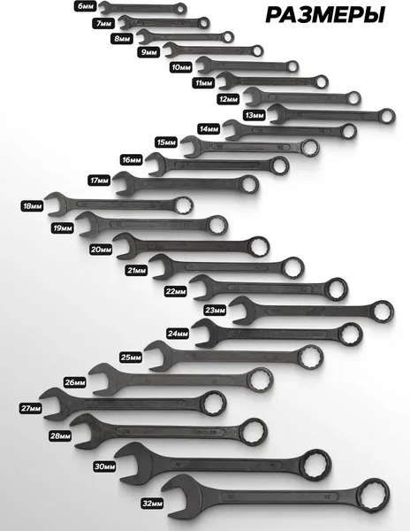 Изображение товара Набор ключей WMC Tools WMC-5261P Black (62 063)