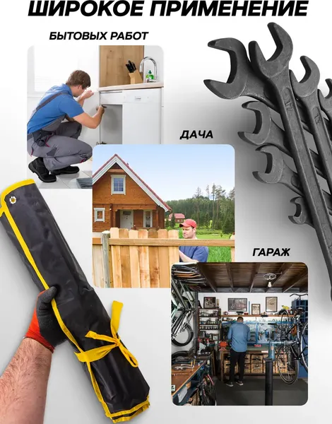 Изображение товара Набор ключей WMC Tools WMC-5261P Black (62 063)