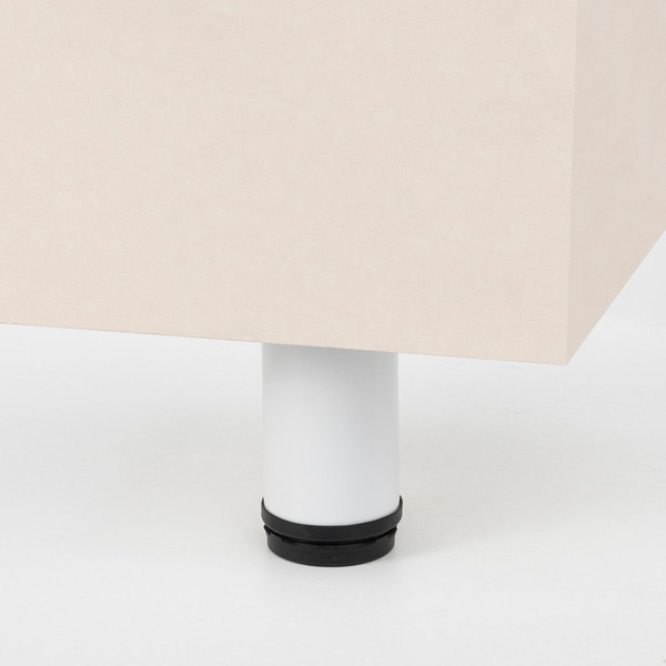 Изображение товара Опора мебельная AKS d50 h100 с регулировкой (белый)