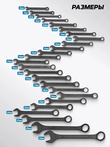 Изображение товара Набор ключей KingTul 62 066 / KT-5261PD Black