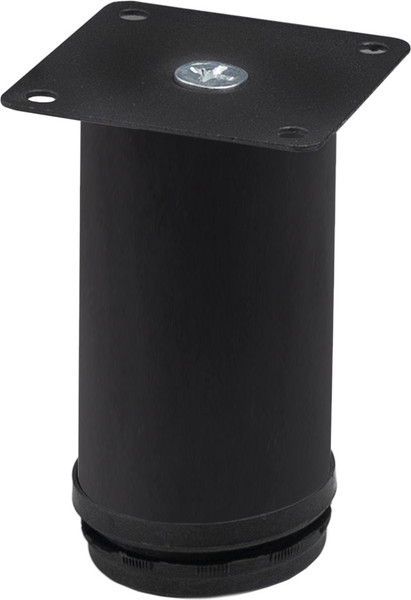 Изображение товара Опора мебельная AKS d50 h100 с регулировкой (черный)